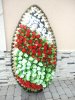 Венок из исскуственных цветов
